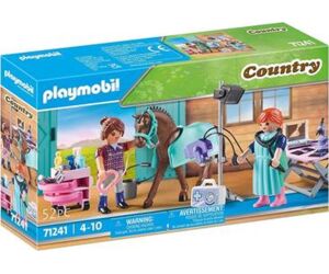 Playmobil country -  veterinaria de caballos