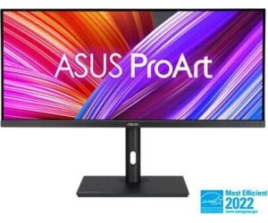 Monitor Profesional Ultrapanormico Asus ProArt Display PA348CGV 34"/ QHD/ Multimedia/ Regulable en altura/ Negro