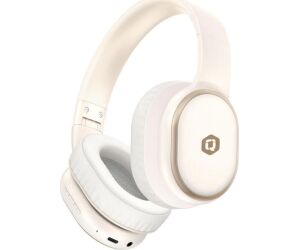 Auriculares qcharx pulse bluetooth beige