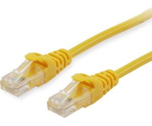 Cable de red equip latiguillo rj45 u - utp cat6a 20m amarillo