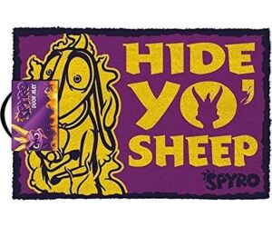 Felpudo spyro el dragon doormat hide yo sheep 40 x 60 cm