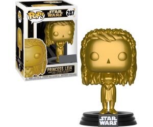 Funko pop star wars princesa leia dorada edicion especial exclusivo 43017