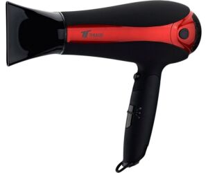 Secador de pelo thulos th - hd2000 negro - rojo 2000w ionico