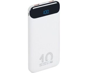 Powerbank rivacase va2540 10000mah lcd blanco