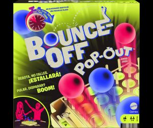 Juego de mesa mattel bounce off pop - out!