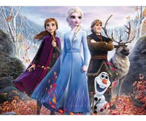 Puzzle lenticular prime 3d disney frozen personajes 500 piezas