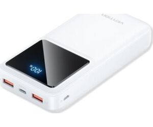 Powerbank 20000mAh Vention FHLW0/ 22.5W/ Blanca