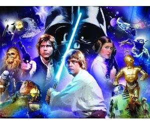 Puzle lenticular prime 3d 500 piezas star wars personajes