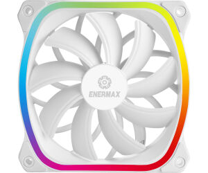 Ventilador gaming enermax squa rgb 120 mm blanco