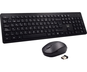 Ewent Teclado+Ratn Inalmbrico EW3256 Negro