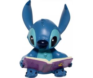 Figura enesco disney stitch con libro