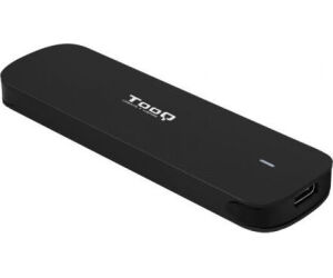 CAJA EXTERNA TOOQ M.2 NVMe USB3.1 GEN2 ALUMINIO NEGRA