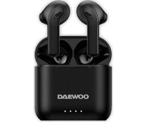 Auriculares Bluetooth Daewoo DW2020 con estuche de carga/ Autonoma 5h/ Negros