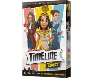 Juego de mesa timeline twist edad recomendada 7 aos