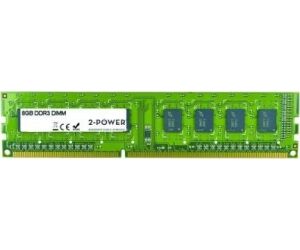 Memoria RAM 2-Power MultiSpeed 8GB/ DDR3/ 1066/ 1333/ 1600MHz/ 1.35V - 1.5V/ CL7/9/11/ DIMM