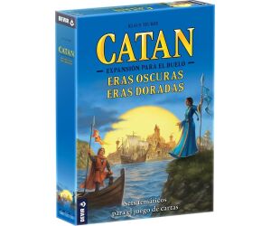 Juego de mesa devir catan el duelo eras oscuras eras doradas