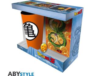 Set abysse dragon ball vaso + pin + libreta