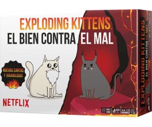 Juego de mesa exploding kittens el bien contra el mal edad recomendada 7 aos