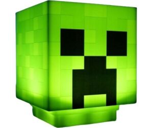 Lampara paladone minecraft creeper verde