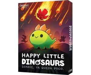 Juego de mesa happy little dinosaurs pegi 8