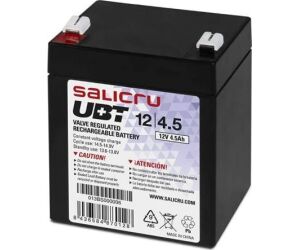 Salicru UBT 12/4,5 - Batería AGM recargable de 4,5 Ah