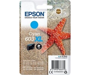 Cartucho tinta epson c13t03a24010 singlepack cian 603xl estrella de mar