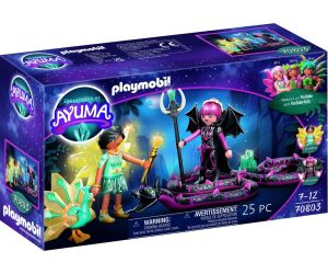 Playmobil fantasia crystal fairy y bat fairy con animales del alma