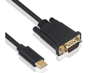 Ewent EC1052 adaptador de cable de vídeo 1,8 m USB Tipo C VGA (D-Sub)