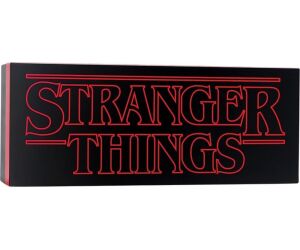 Lampara paladone sranger things logo rectangular