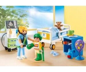 Playmobil ciudad hospital -  sala hospital infantil