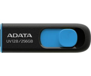 ADATA Lapiz Usb UV128 256GB USB 3.2 Negro/Azul