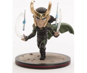 Figura quantum mechanix marvel thor ragnarok loki diorama