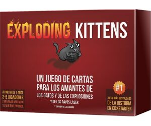 Juego de mesa asmodee exploding kittens pegi 7