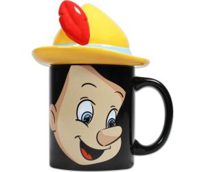 Taza 3d half moon bay disney pinocho 400ml