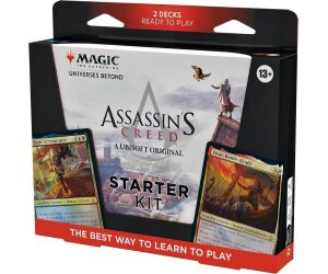 Juego de cartas magic the gathering ssassin's creed starter kit espaol