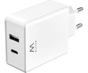 Ewent Cargador Rpido Usb-c Y Usb-a / Gan / 45w