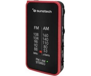 Radio Porttil Sunstech RPC6RD/ Roja