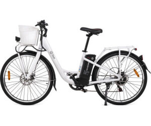 YOUIN YOURIDE Paris - PASEO - RUEDA 26” - BAT. INTEGRADA Y EXTRAIBLE - BLANCA