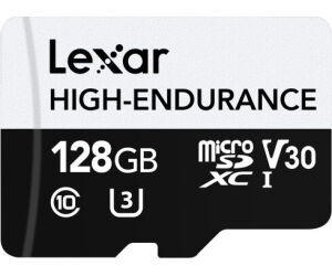 Lexar High-Endurance 128 GB MicroSDXC UHS-I Clase 10