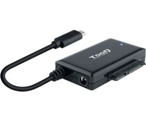 Adaptador para Discos Duros 2.5"/3.5" TooQ TQHDA-02C/ USB Tipo-C Macho - SATA