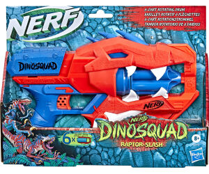 Lanzador hasbro nerf dino squad raptor slash