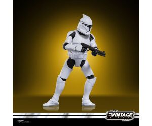 Figura hasbro star wars the vintage collection attack of the clones phase 1 clone trooper