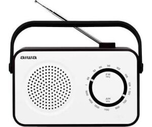 Radio Porttil Aiwa R-190BW/ 2W/ Blanco