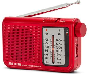 Radio Porttil Aiwa RS-55RD/ Rojo