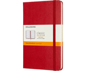 Libreta Clasica Tapa Dura Roja M (11,5x18cm) Rayada Moleskine Qp050f2