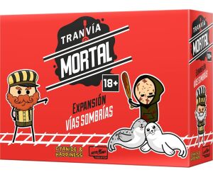 Juego de mesa tranvia mortal expansion vias sombrias pegi 18