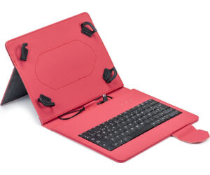 Funda Tablet Maillon Urban Keyboard Usb 9.7"-10.2" Rojo