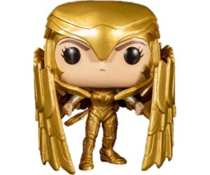 Funko pop dc wonder woman 1984 wonder woman traje dorado efecto metalico exclusivo 46659