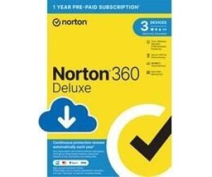 Norton 360 Deluxe 25gb Es 1u 3l/1a Esd