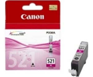 Cartucho tinta canon cli 521m magenta 9ml pixma 3600 -  4600 -  4700 -  mp540 -  550 -  560 -  620 -  630 -  640 -  980 -  mx860 -  870